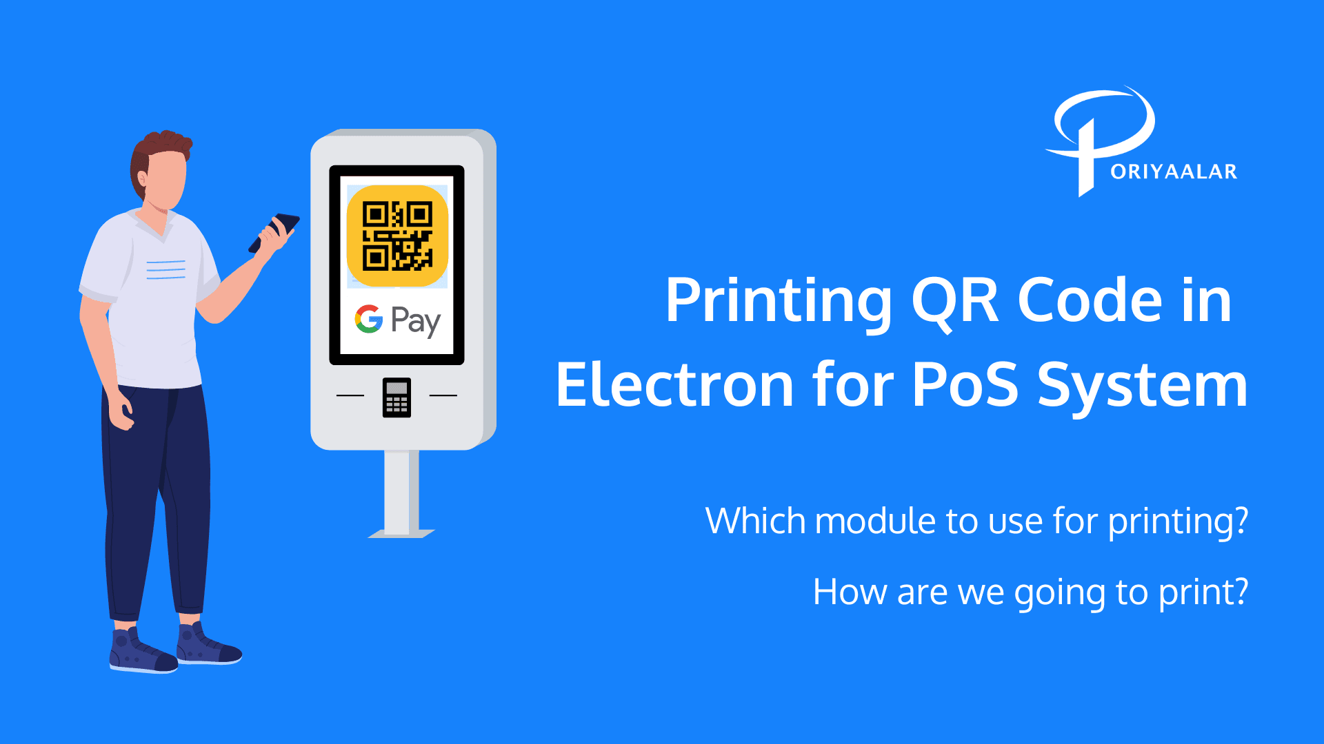 Printing QR Code in Electron for PoS System
